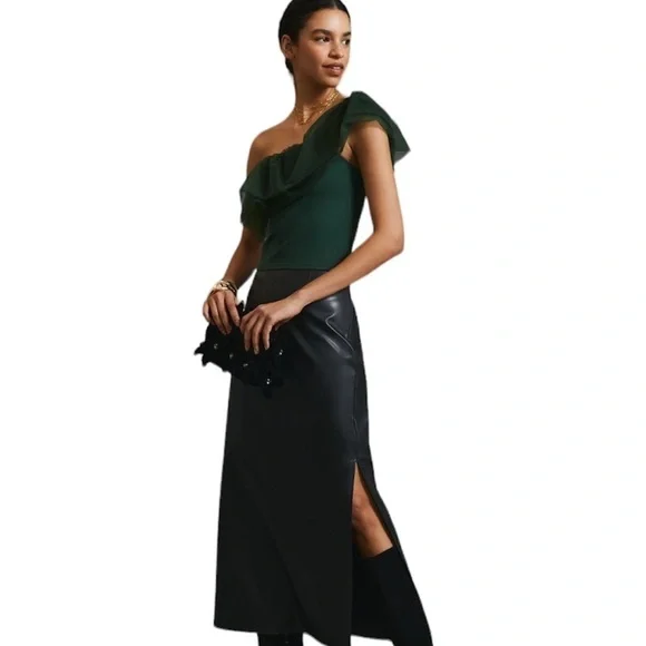 Anthropologie Sunday in Brooklyn One-Shoulder Top - Picture 3 of 8